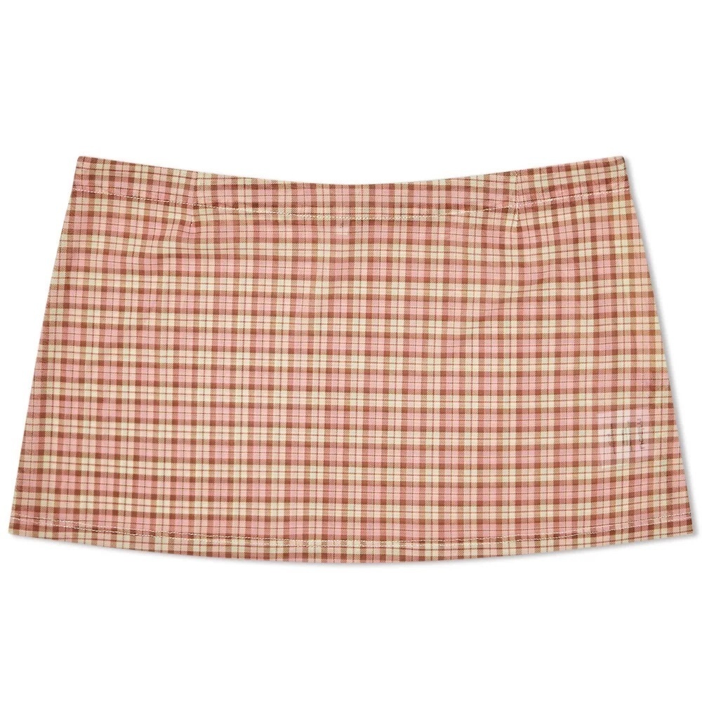 NWT Miaou Fig Mini Skirt in Baby Plaid